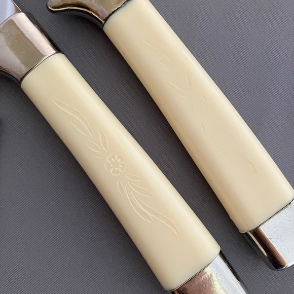 Regent-Sheffield English Stainless Meat Carving Set (2-pc), Vintage, Unused - Picture 2 of 6